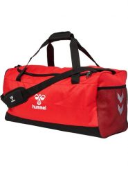 Torba sportowa Hummel Core 2.0. Czarne torby męskie na ramię HUMMEL, bez wzorów, z materiału, na ramię. Za 190.00 zł.