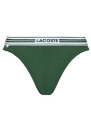 Lacoste Stringi 8F5198 Zielony. Zielone stringi damskie Lacoste, xs, bez wzorów, z bawełny. Za 119.99 zł.