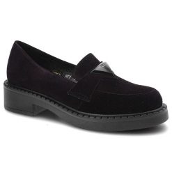Fioletowe Mokasyny Lamanti Damskie Modne Buty. Fioletowe mokasyny damskie LAMANTI. Za 359.00 zł.