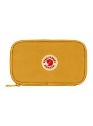 Portfel Fjallraven Kanken Travel Wallet - ochre. Żółte portfele męskie Fjällräven, bez wzorów, z bawełny. Za 263.99 zł.