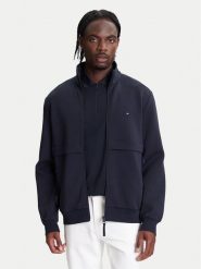 Tommy Hilfiger Bluza Permormance MW0MW41227 Granatowy Regular Fit. Niebieskie bluzy bez kaptura męskie Tommy Hilfiger, l, z syntetyku. Za 719.99 zł.
