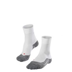Skarpety damskie Falke RU4. Czerwone skarpetki damskie Falke, bez wzorów. Za 89.00 zł.