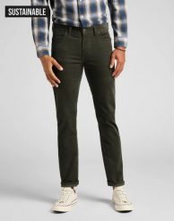 LEE DAREN ZIP FLY MĘSKIE SPODNIE SZTRUKSOWE ROSIN L707RL61 112118385. Spodnie materiałowe męskie Lee, bez wzorów, z materiału. Za 199.99 zł.