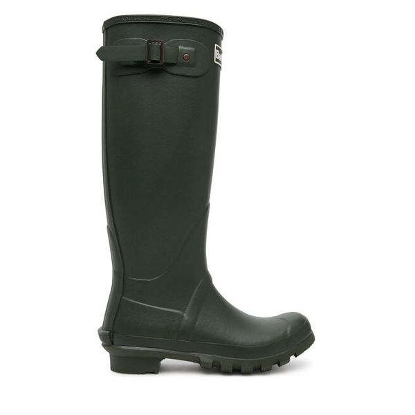 Kalosze Barbour. Zielone kalosze damskie Barbour, bez wzorów. Za 449.99 zł.