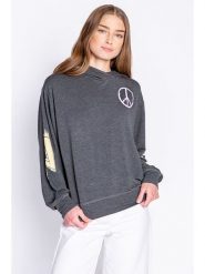 PJ Salvage Bluza w kolorze antracytowym rozmiar: S. Czarne bluzy z kapturem damskie PJ Salvage, s. Za 105.14 zł.