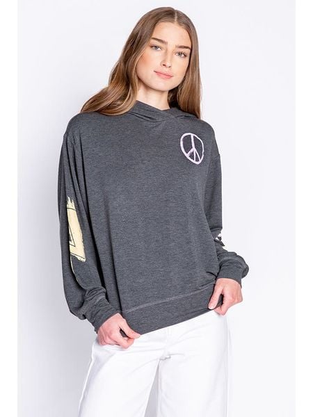 PJ Salvage Bluza w kolorze antracytowym rozmiar: S. Czarne bluzy z kapturem damskie PJ Salvage, s. Za 105.14 zł.