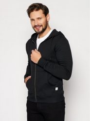 Jack & Jones Bluza Basic 12181901 Czarny Regular Fit. Czarne bluzy bez kaptura męskie Jack & Jones, m, z bawełny. Za 149.99 zł.