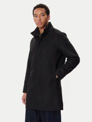 Jack & Jones Płaszcz przejściowy Keith 12303386 Czarny Regular Fit. Czarne płaszcze męskie Jack & Jones, m, bez wzorów. Za 699.99 zł.