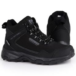 Buty damskie wysokie zimowe DK SAURON D. Czarne obuwie do biegania damskie DK. Za 168.00 zł.
