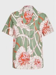 Cyberjammies Koszulka piżamowa Sage CY9582 Zielony Regular Fit. Zielone koszule nocne damskie Cyberjammies, bez wzorów, z bawełny. Za 179.99 zł.