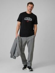 4F Spodnie dresowe męskie - szare S. Szare spodnie dresowe męskie 4f, bez wzorów, z bawełny. Za 199.99 zł.