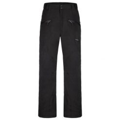 Męskie spodnie narciarskie Glemo Loap Olio L — Stormex 5000. Czarne spodnie materiałowe męskie ZSPORT, bez wzorów, sportowe. Za 293.99 zł.