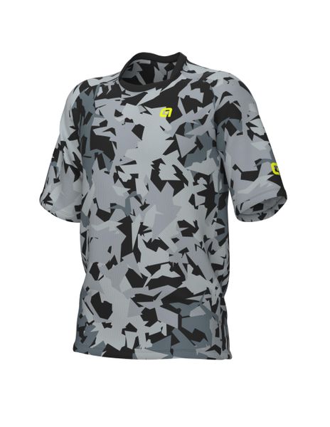 Koszulka rowerowa męska MTB Alé Cycling Off Road Corner. Czarne t-shirty sportowe męskie ALÉ CYCLING, m, z materiału, bez ramiączek, rowerowe. Za 223.99 zł.