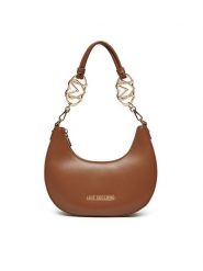 LOVE MOSCHINO Torebka JC4048PP1MLF0201 Brązowy. Brązowe torebki klasyczne damskie Love Moschino, bez wzorów, ze skóry, bez dodatków. Za 499.99 zł.
