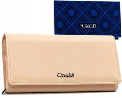 Portfel damski 4U Cavaldi GD20-DNM j. różowy. Czerwone portfele damskie 4U Cavaldi, bez wzorów, ze skóry ekologicznej. Za 44.00 zł.