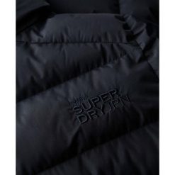 Kurtka puchowa Superdry Sports. Niebieskie kurtki męskie Superdry., m, bez wzorów, z puchu, sportowe, bez kaptura. Za 548.95 zł.