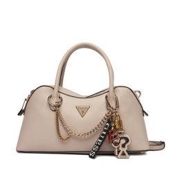 Torebka Guess. Brązowe torebki klasyczne damskie Guess, z aplikacjami, bez dodatków. Za 639.99 zł.