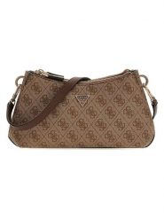 Guess Torebka w kolorze jasnobrązowym - 23 x 12 x 7 cm rozmiar: onesize. Brązowe torebki klasyczne damskie Guess, z aplikacjami, z materiału, bez dodatków. Za 456.95 zł.