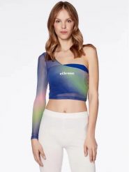 T-SHIRT DAMSKI KOSZULKA CROP TOP ELLESSE. Bluzki sportowe damskie Ellesse, uniwersalny, bez wzorów, z materiału, bez ramiączek. Za 116.99 zł.