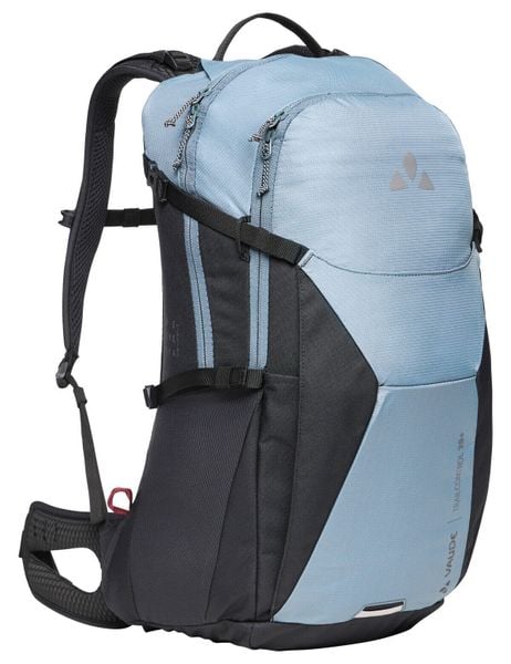 Plecak 20-29L TrailControl 20+. Szare plecaki damskie Vaude, bez wzorów, z materiału. Za 758.60 zł.