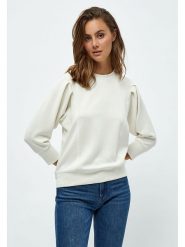 Peppercorn Bluza "Laila" w kolorze białym rozmiar: M. Białe bluzy bez kaptura damskie Peppercorn, m. Za 143.83 zł.