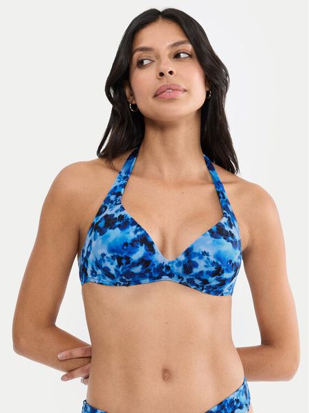 Triumph Góra od bikini Midnight Swim 10226507 Niebieski. Niebieskie bikini damskie Triumph, bez wzorów. Za 179.99 zł.