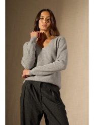 Perfect Cashmere Kaszmirowy sweter "Saphria" w kolorze szarym rozmiar: XXL. Szare swetry klasyczne damskie Perfect Cashmere, xxl, z kaszmiru, bez kołnierzyka. Za 302.35 zł.