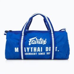 Torba treningowa Fairtex Barrel Bag. Niebieskie torebki klasyczne damskie FAIRTEX, bez wzorów, z materiału, bez dodatków. Za 419.99 zł.
