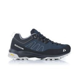 Buty trekkingowe męskie KIBO LOW STX. Brązowe buty trekkingowe męskie Bergson, bez zapięcia, trekkingowe. Za 489.00 zł.