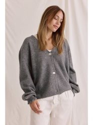 Cotton Candy Kardigan "Malia" w kolorze ciemnoszarym rozmiar: S. Szare kardigany damskie Cotton Candy, s, bez wzorów. Za 245.96 zł.