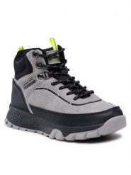 Sprandi Trapery CP40-21389Y Szary. Szare buty zimowe chłopięce Sprandi, ze skóry. Za 119.99 zł.