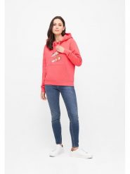 Derbe Bluza w kolorze koralowym rozmiar: M. Różowe bluzy z kapturem damskie Derbe, m, z bawełny. Za 223.99 zł.