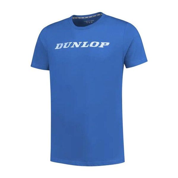 Koszulka sportowa męska Dunlop Essentials Tee. Niebieskie t-shirty sportowe męskie Dunlop, m, bez ramiączek, tenisowe. Za 79.99 zł.