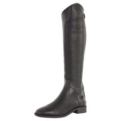 Buty jeździeckie z imitacji skóry Premiere Chesta. Czarne buty wizytowe męskie PREMIERE, z materiału, bez zapięcia. Za 436.50 zł.