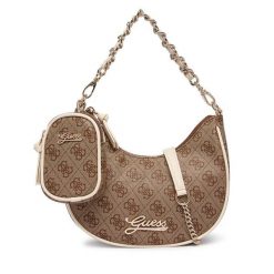 Torebka Guess. Brązowe torebki klasyczne damskie Guess, z aplikacjami, bez dodatków. Za 294.99 zł.