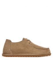 Birkenstock Półbuty Utti Lace 1034384 Beżowy. Brązowe półbuty męskie Birkenstock, ze skóry, bez zapięcia. Za 719.99 zł.