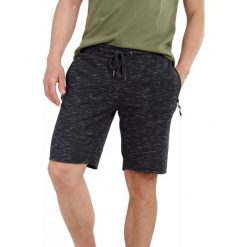 Spodenki treningowe męskie Fundango Woody. Czarne szorty męskie Fundango, z dresówki, bez kołnierzyka. Za 339.90 zł.