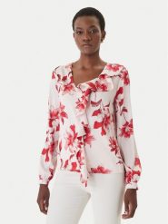 Artigli Bluzka ACBL004387 Biały Regular Fit. Białe bluzki damskie Artigli, bez wzorów, z syntetyku, bez ramiączek. Za 419.99 zł.