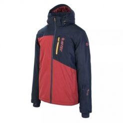 Kurtka narciarska męska Hi-Tec Alpir. Czerwone kurtki męskie Hi-tec, m, bez wzorów, z syntetyku, z kapturem, narciarskie. Za 463.00 zł.