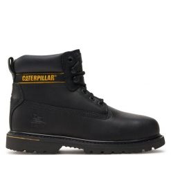 Trapery CAT Footwear. Czarne buty zimowe męskie CAT Footwear, bez zapięcia. Za 509.99 zł.