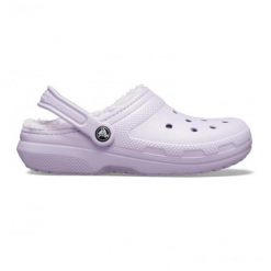 Klapki sandały Crocs Classic Lined Clog Lavender Fioletowe 203591-50P. Czerwone sandały męskie Crocs, bez zapięcia. Za 179.00 zł.