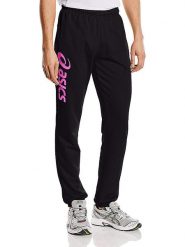 Asics Spodnie sportowe w kolorze czarnym rozmiar: M. Czarne spodnie sportowe męskie Asics, z bawełny. Za 108.74 zł.