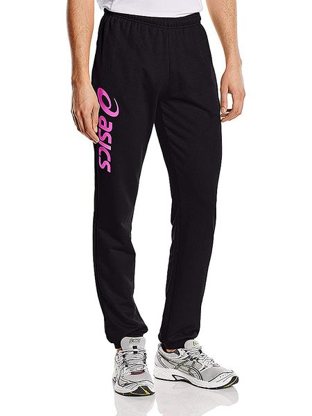 Asics Spodnie sportowe w kolorze czarnym rozmiar: M. Czarne spodnie sportowe męskie Asics, z bawełny. Za 118.01 zł.