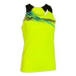 Tank top Joma Elite X. Czarne topy damskie Joma, bez wzorów, bez kołnierzyka. Za 149.50 zł.