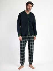 Admas Piżama "Admas Maglific" w kolorze granatowo-zielonym rozmiar: S. Niebieskie piżamy męskie admas, s, bez wzorów, bez ramiączek. Za 173.99 zł.