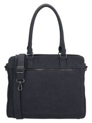 Beagles Skórzana torebka "Cambrils" w kolorze granatowym - 31,5 x 25,5 x 11 cm rozmiar: onesize. Niebieskie torebki klasyczne damskie Beagles, bez wzorów, z materiału, bez dodatków. Za 137.42 zł.