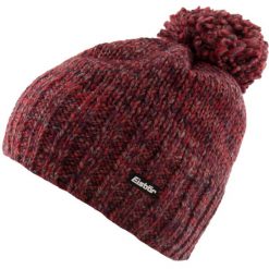 Kapelusz Eisbär WMS Wally Pompon Czerwony na Zimę. Czerwone kapelusze damskie Eisbar, na zimę, bez wzorów. Za 166.99 zł.