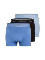 Calvin Klein kąpielówki w 3-paku Mężczyźni Bawełna czarny|niebieski, M. Czarne kąpielówki męskie CALVIN KLEIN, m, bez wzorów, z bawełny. Za 199.95 zł.