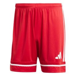 Spodenki Adidas Sport Squa25 Sho M Dorosłych. Czerwone szorty męskie Adidas, bez wzorów, z poliesteru, sportowe. Za 73.99 zł.
