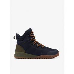 Buty zimowe Columbia Fairbanks Omni-Heat. Niebieskie buty trekkingowe męskie Columbia, na zimę, bez zapięcia, trekkingowe, omni-heat (columbia). Za 403.99 zł.